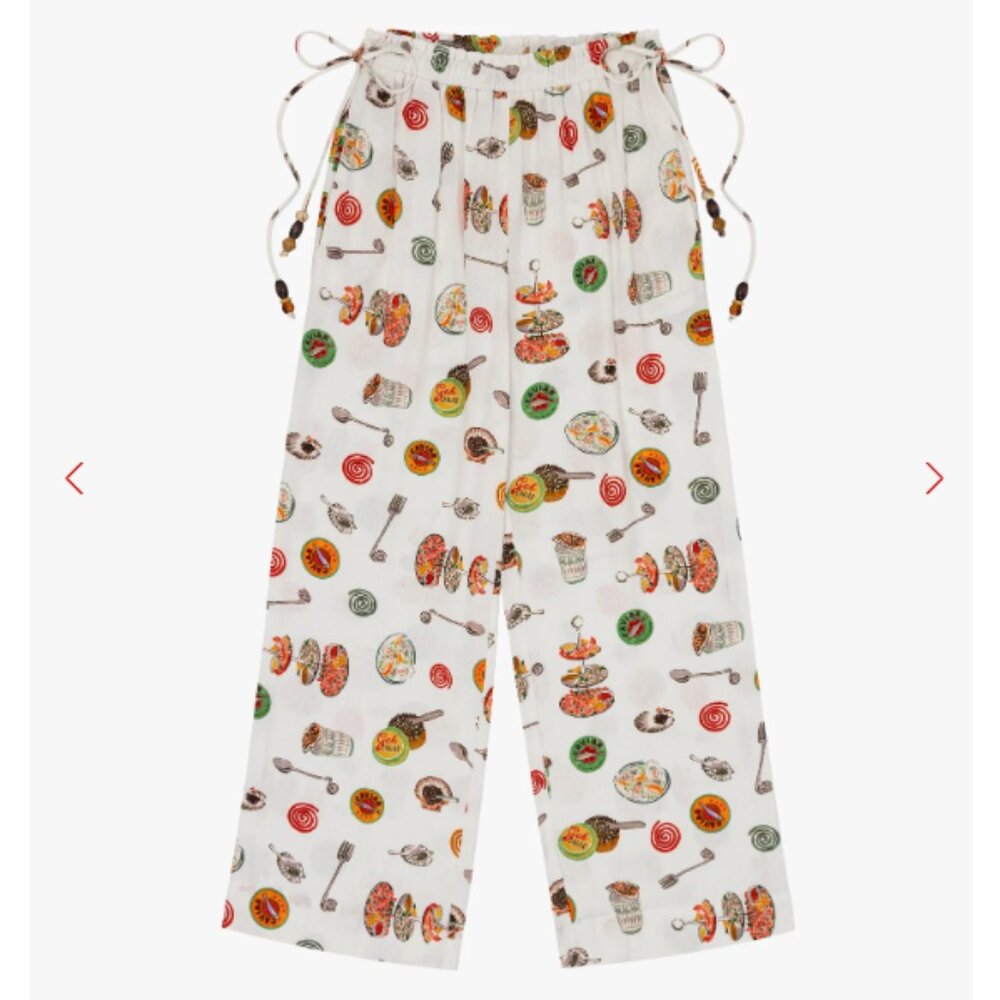 Nora Pant Lisa Says Gah - Caviar Dreams White - Picture 2 of 4